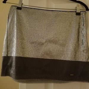 Hollister sequin mini skirt